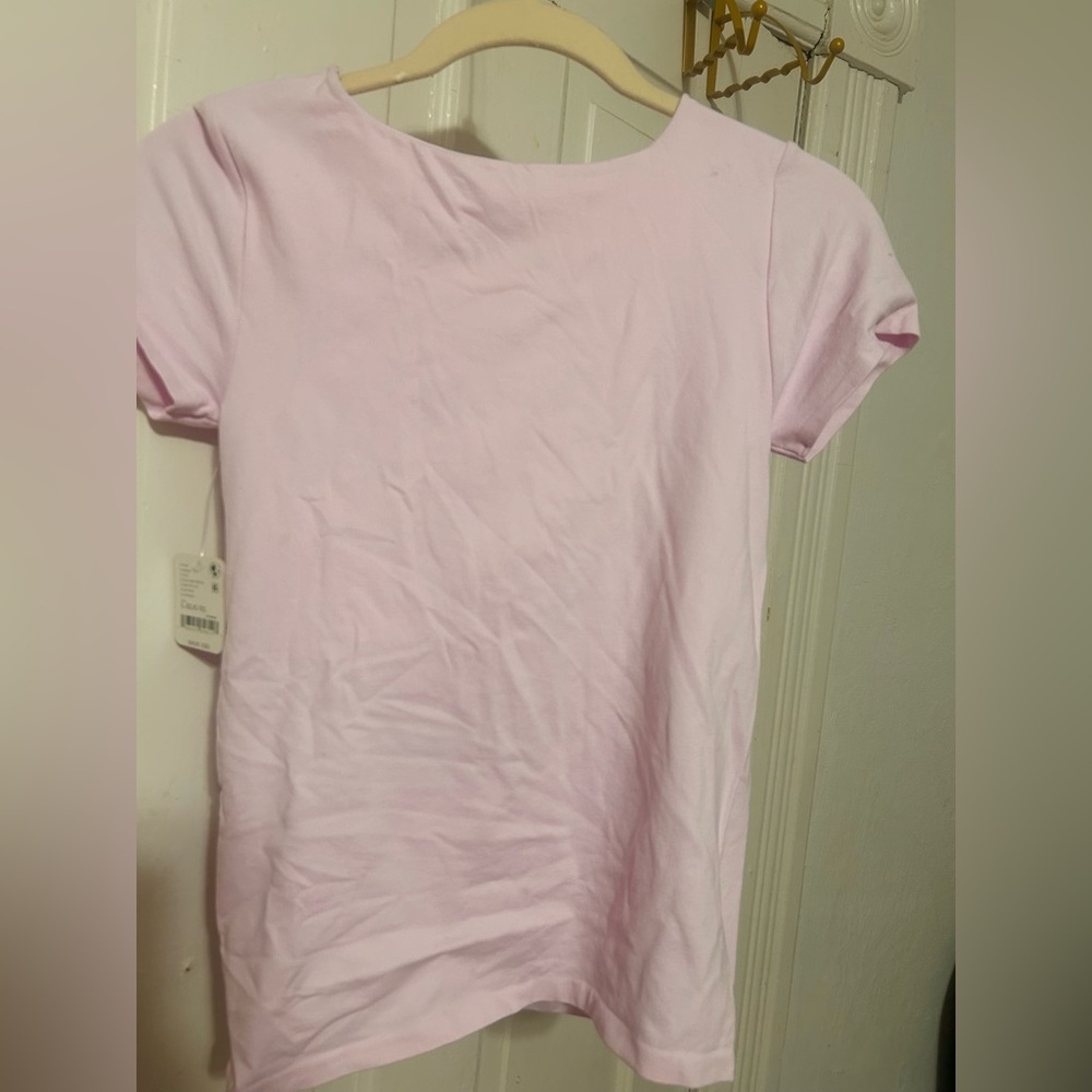 Free People Clean Lines Sunfade Baby Scoop Neck Tee - Picture 3 of 4